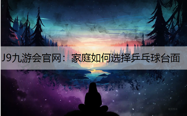 家庭如何选择乒乓球台面